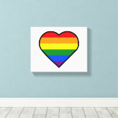 STOLTHEID HART CANVAS AFDRUK (Insitu (Houten vloer))