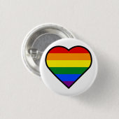 STOLTHEID HART RONDE BUTTON 3,2 CM (Voorkant /achterkant)