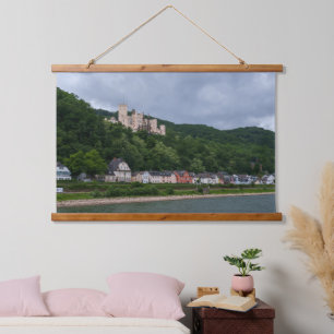 Stolzenfels Charm - Kleuren onder het kasteel Hangend Wandkleed
