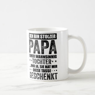 Stolzer Papa, Vater Und Tochter Spruch, Geschenk Koffiemok