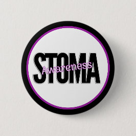 Stoma-bewustzijn Ronde Button 5,7 Cm
