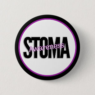 Stoma-bewustzijn Ronde Button 5,7 Cm
