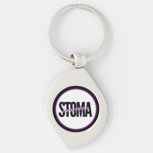 Stoma-bewustzijn Sleutelhanger (Voorkant)