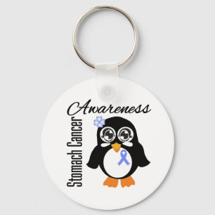 Stomach Cancer Awareness Penguin Sleutelhanger