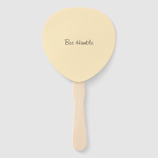 Stombijen en regenboogwas handwaaier (Achterkant)