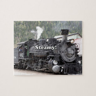 Stomend!: stoomtreinlocomotief, Colorado, VS Legpuzzel