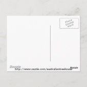 Stomme aanval! briefkaart (Achterkant)