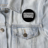 Stomme AutoCorrectie Ronde Button 5,7 Cm (In situ)