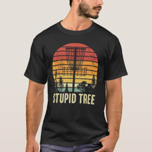 Stomme boom Retro Disc Golf Classic T-shirt