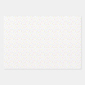 Stomme Bunnies met bloemen in pastelkleuren Inpakpapier Vel (Voorkant 2)