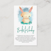 Stomme bunny boeken voor baby informatiekaartje (Voorkant)