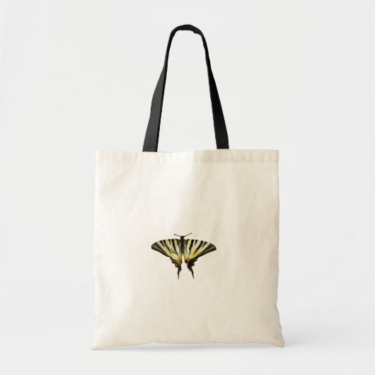 Stomme en eenvoudige vlinder, natuurlijk, klein me tote bag (Voorkant)