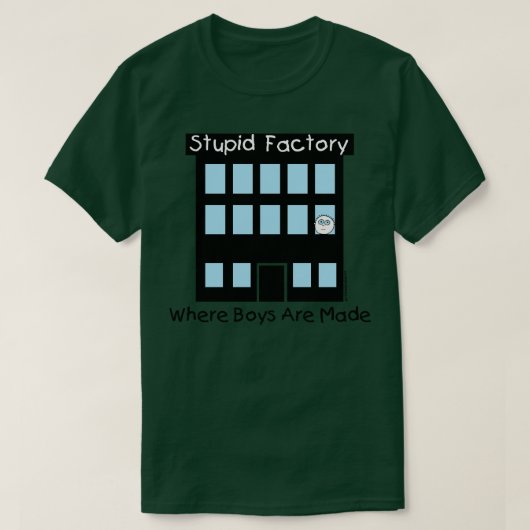 STOMME FABRIEK T-SHIRT (Design voorkant)