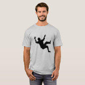 stomme frisbee t-shirt (Voorkant volledig)