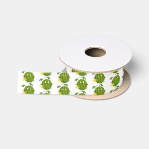 Stomme glimlachende watermeloen cartoon lint