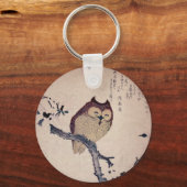 Stomme Japanse glimlach Sleutelhanger (Voorkant)