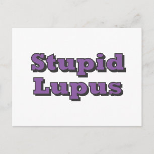 Stomme Lupus Briefkaart