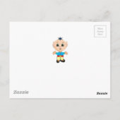 Stomme magische elf briefkaart (Achterkant)