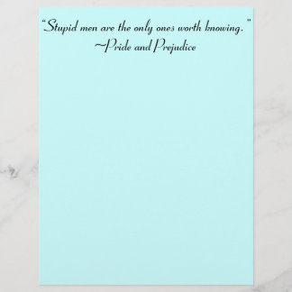 Stomme Mannen Worth Knokend Jane Austen Quote