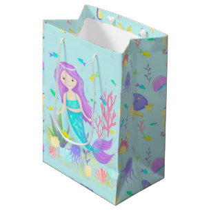      Stomme mermaids onder Zee Neon Medium Cadeauzakje