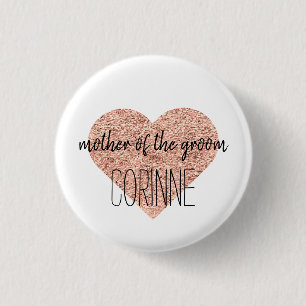 Stomme moeder van de Groom Button