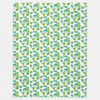 Stomme monstermoeder en kinderen fleece deken