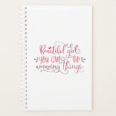 Stomme offertes voor meisjes planner (Voorkant)