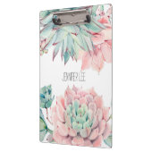 Stomme roze groene sacharose en jouw naam op  klembord (Links)