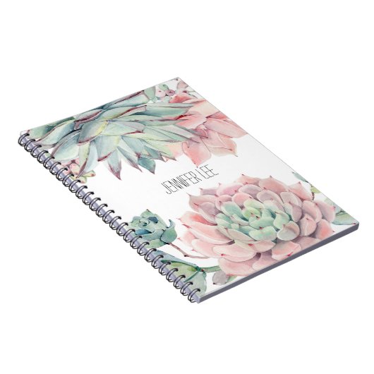 Stomme roze groene sacharose en jouw naam op  notitieboek (Rechterzijde)