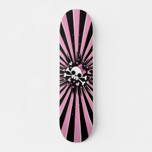Stomme schedel en kruisbeenderen skateboard