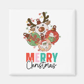 Stomme siervoorwerpen - Kerst van Merry Magneet (Voorkant)