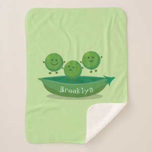 Stomme springerwten in de illustratie van de carto sherpa deken