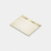 Stomme stijlvolle elegant, kant, hart post-it® notes (Schuin)