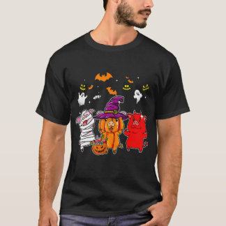 Stomme varkens in Mummy Wyed Witches duizelig T-shirt