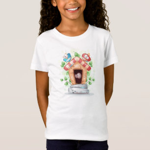 Stomme vogel in de toilet t-shirt