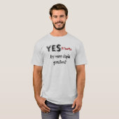 Stomme vraag t-shirt (Voorkant volledig)