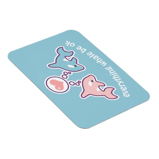 Stomme walvissen magneet (Rechterzijde)