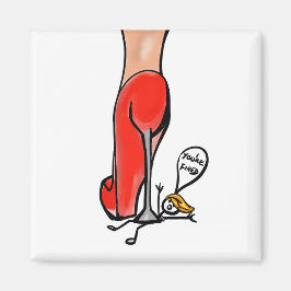 STOMP AFGEVUURD MAGNEET