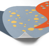 Stomp Chomp Rawr Dinosaurus Verjaardag Welkomstbor Poster (Hoek)