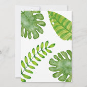 Stomp Chomp Roar Dinosaur Birthday Invitation (Dos)