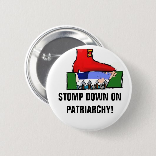 STOMP DOP OP PATRIARCHY BUTTON (Voorkant /achterkant)