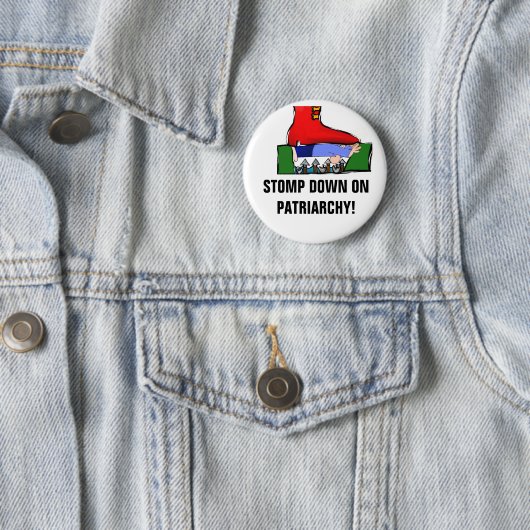 STOMP DOP OP PATRIARCHY BUTTON (In situ)