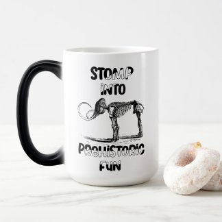 Stomp in prehistorisch plezier - Mammoth Skeleton Magische Mok