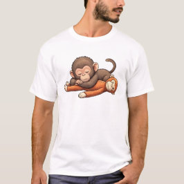 Stomp Op De Baby Aap Ontwerp T-shirt