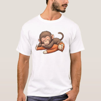 Stomp Op De Baby Aap Ontwerp T-shirt