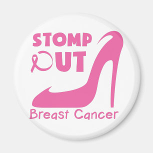 Stomp Out Breast Cancer Magneet