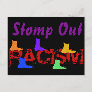 Stomp out Racisme Briefkaart