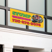 Stomp Slijpen Custom Banner (Buitenkant Gebouw)