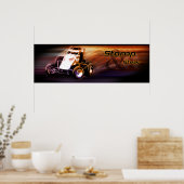 Stomp & Steer-poster Poster (Keuken)