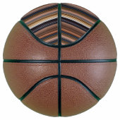 Stompblauwe strepen basketbal (Rechts)